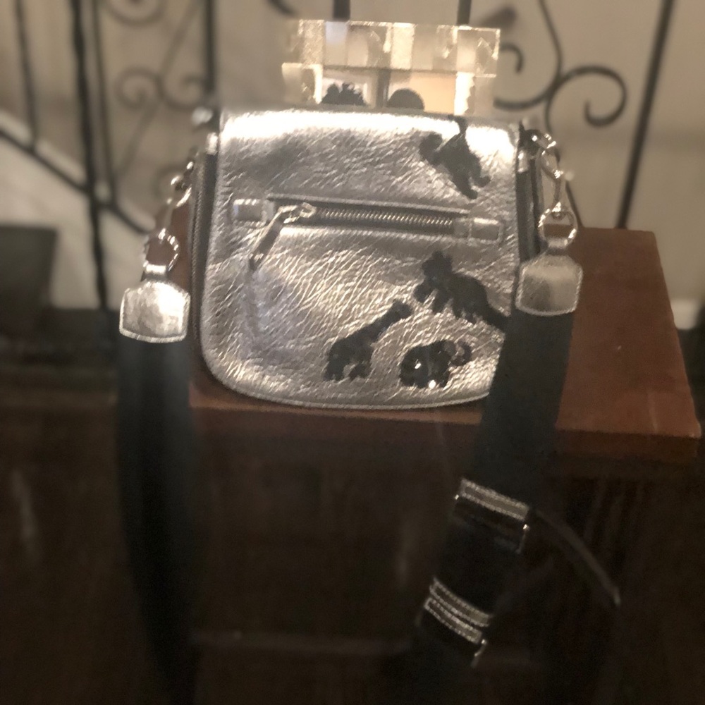 Silver Leather Marc Jacobs medium size Shoulder